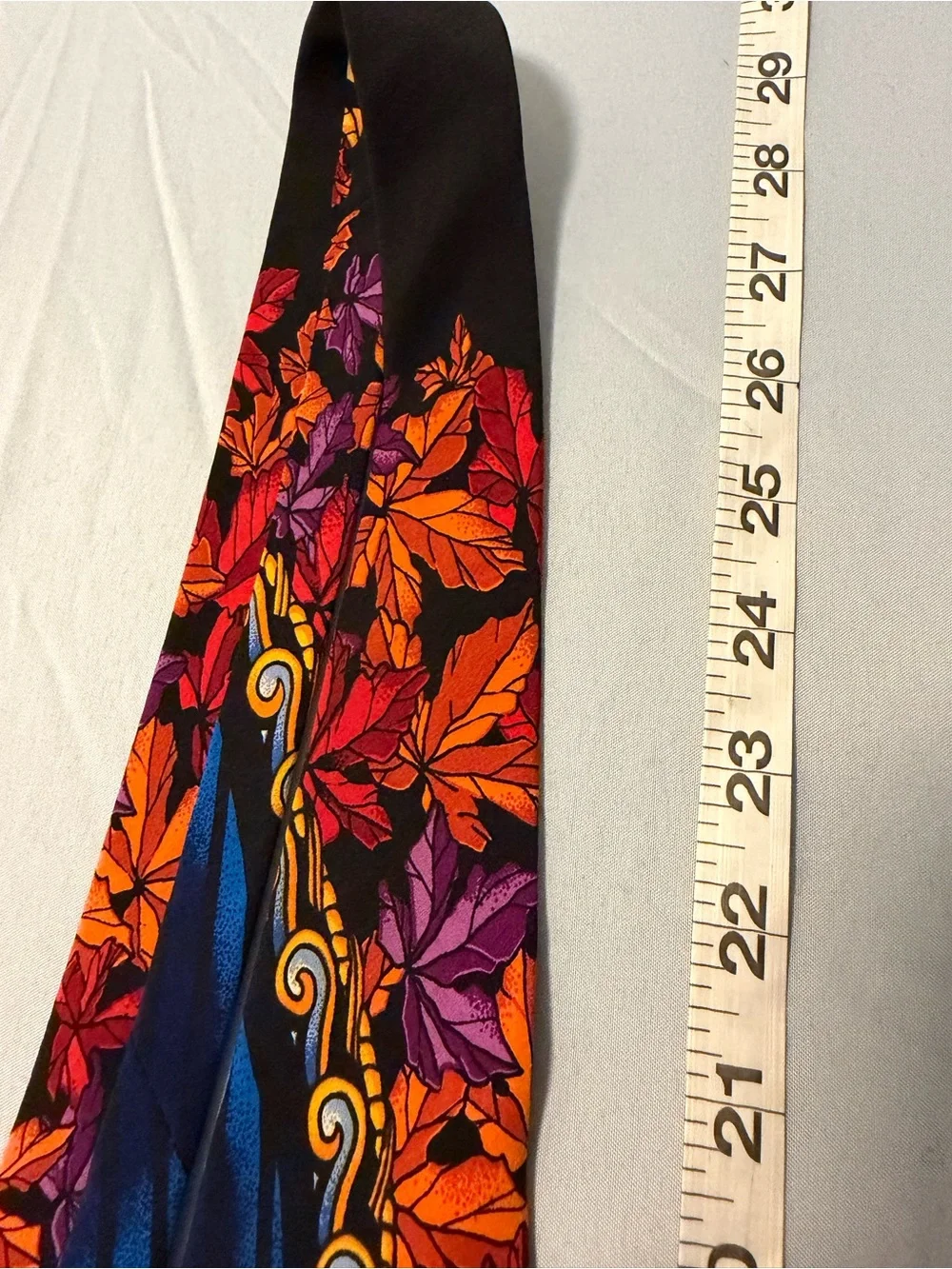 Rush Limbaugh Men's Blue Floral-Accent Silk Tie